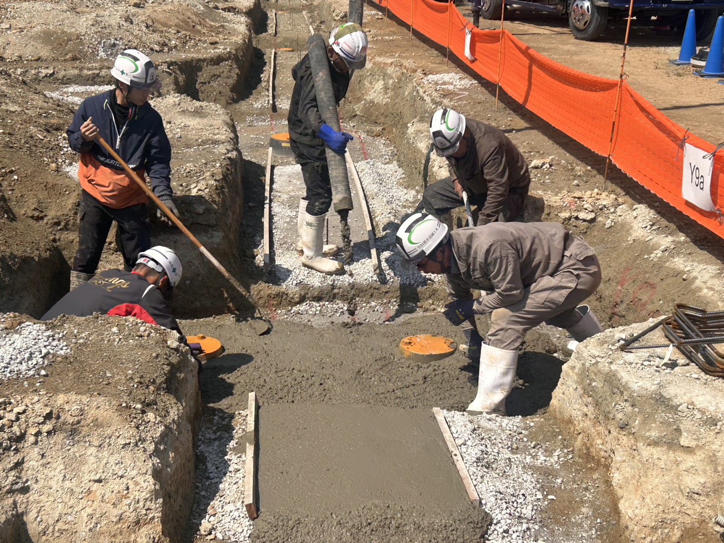 土間コンクリート工事について
